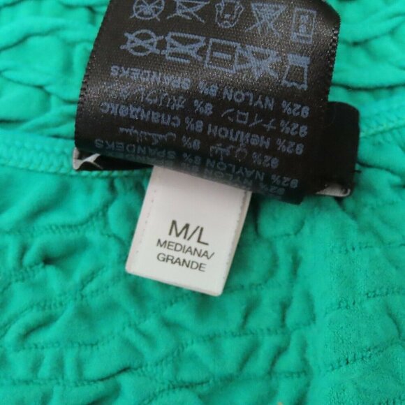 Bebe Womens M/L Medium/Large Green Stretch Bodycon Sleeveless Sexy Club Dress - Picture 6 of 7